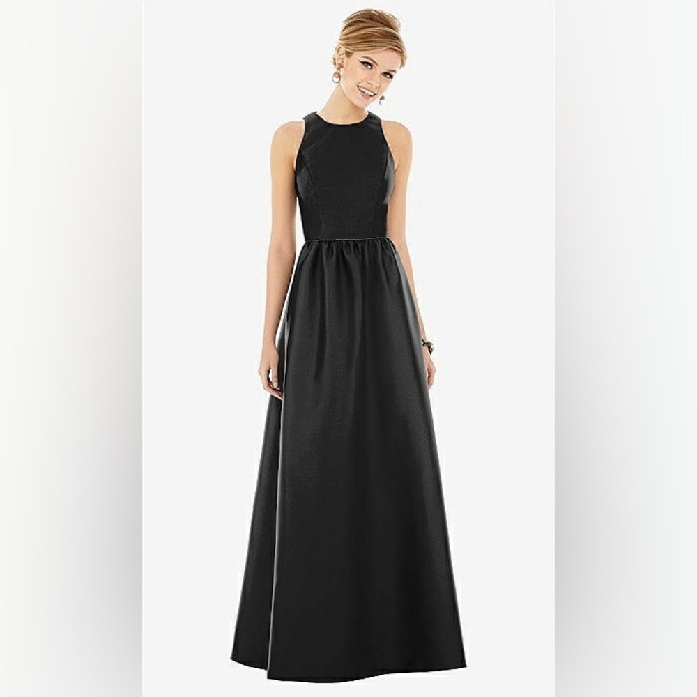 Alfred Sung D707 Black Size 8